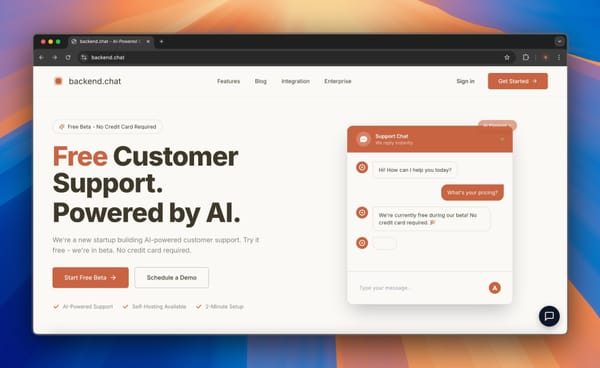 One Month In: What We've Built